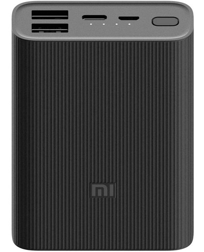 Carregador Usb Portátil Xiaomi Compacto 10.000mah Power Bank