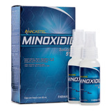 2 Piezas Minoxidil 5% Spray Anacastel Cabello Y Barba 60 Ml