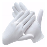 Guantes Blancos De Algodón Para Monedas, Joyería, Meseros