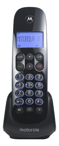 Teléfono Motorola  Negro Inalámbrico - Color Negro