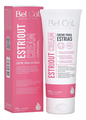 Bel Col Creme Para Estrias Estriout 100g