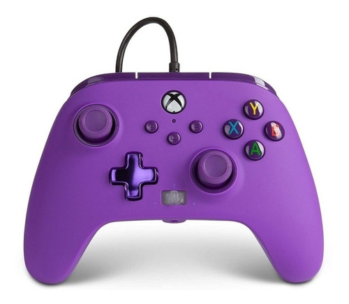 Controle Joystick Acco Brands Powera Enhanced Wired Controller For Xbox Series X|s Advantage Lumectra Zen Purple