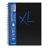 Cuaderno Multimedia Canson Xl Book Mix, 300 G/m2, Tamaño A5, 34 Hojas