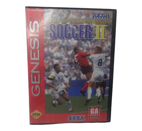 World Championship Soccer 2 Original Mega Drive Com Caixa