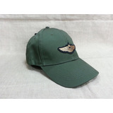 Gorro Jockey Quepis Verde Con Insignia Rusa Fuerza Aerea