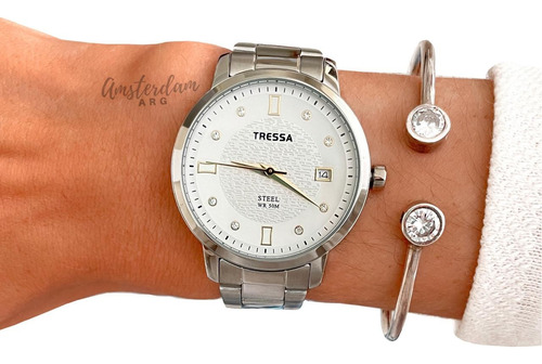 Reloj Tressa Dama Modelo Abby  Sumergible  Agente Oficial