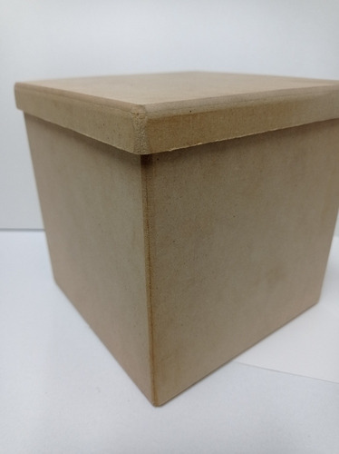 Pack De 10 Cajas De 15x15 De Mdf Natural 