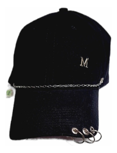 Gorra Con Argollas Cadena