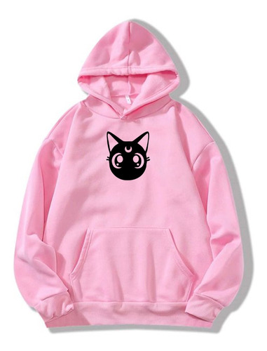 Buzo Sailor Moon Gato Pastel Kawaii Aesthetic Japan Hoodie 2