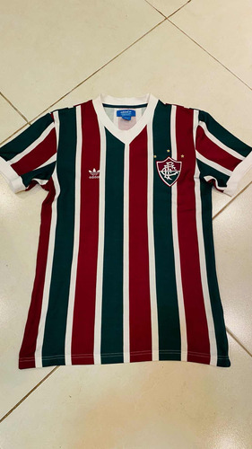 Camisa Fluminense Clássica Oficial adidas. Unissex.
