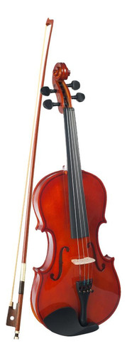 Niños Acústicos 1/4 Tamaño Violín Violín De Natural Con