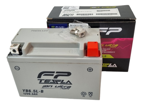 Bateria Ion Ultra Agm Yb6.5lb Akt125 Nkd125 Tt Tt150 Tesla