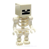 Esqueleto De Minifigura De Lego Minecraft
