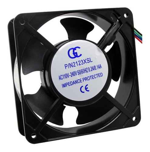 Micro Ventilador Cooler Ventoinha 120x120x38 110/220v Bivolt