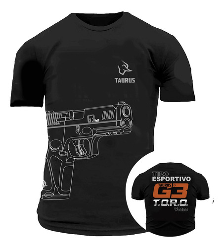 Camiseta  Taurus G3 Toro Tiro Esportivo Limited Edition