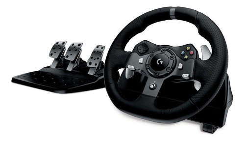 Volante Com Pedais Logitech G920 Driving Force - Xbox 1 E Pc