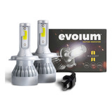 Foco Auto Led Luz Xenon Faros Kit. H1, H4, 9004, 9005, 9007.