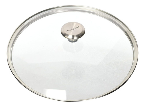 Le Creuset Signature - Tapa De Cristal Con Pomo De Acero Ino