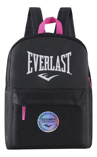 Mochila Everlast Estampa Clásica Cómoda Diaria Juvenil