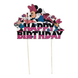 1 Cake Topper Del Personaje Minnie Mouse Para Pastel