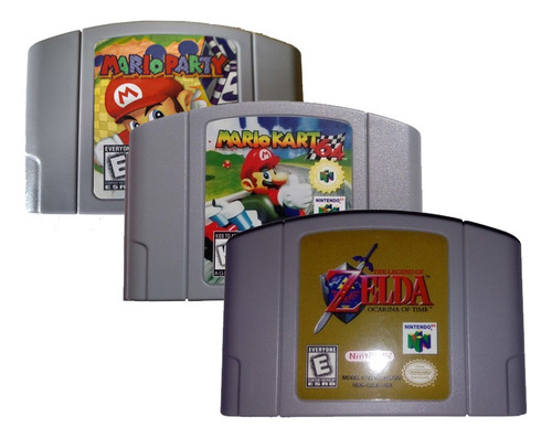 Mario Kart 64 + Zelda Ocarina Of Time + Mario Party 1 R-pr0