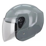 Casco Moto Abierto Tech T10 Plano