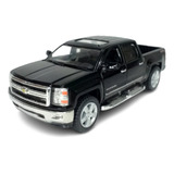 Miniatura Carrinho De Ferro Chevrolet Silverado 1/46 Coleção