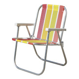 Silla Sillón De Aluminio Playa Camping Ultraliviana Botafogo