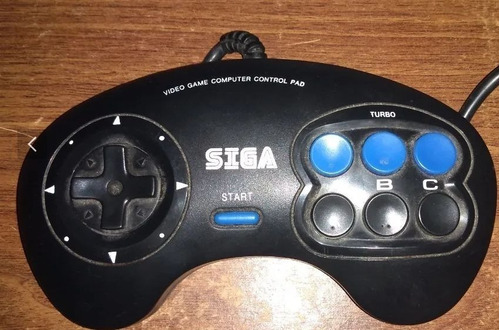 Joystick Sega Genesis O Megadrive 16bit De Los 90 Marca Siga