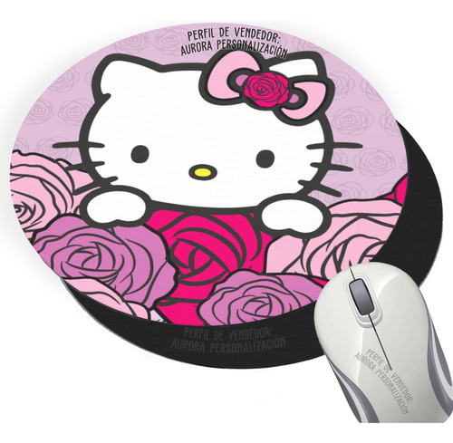 Pad Mouse Hello Kitty Gato Kawaii Tierno Caricatura 003