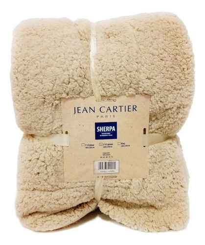 Frazada Doble Corderito Y Polar 2 1/2 Pl Sherpa 240x220cm Jc