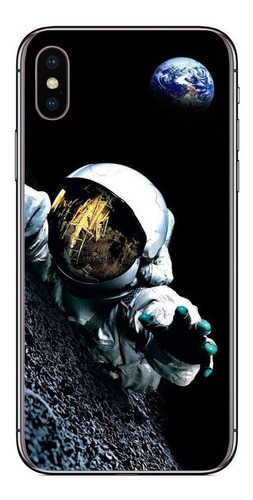 Funda Para iPhone Todos Los Modelos Tpu Astronauta