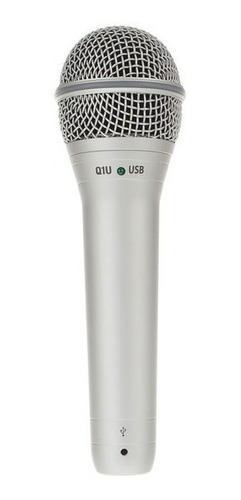 Samson Q1u Microfono Usb Dinamico De Mano + Soporte Y Cable