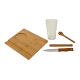 Conjunto De Caipirinha 5 Peças Bamboo Mor