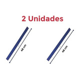 Kit 2 Borracha Para Rodo Twister 45cm - Bralimpia Refil 48cm