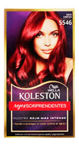 Coloración Koleston Kit 5546 Rojo Exótico