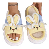 Pantuflas De Conejito Amarillo 