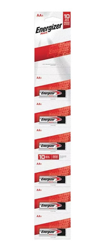 Pila Energizer Alcalina Aa Mbp1 Tira 6 Unidades