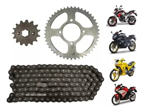 Kit Cadena Estrellas Sprocket Italika Ex200 Rt200