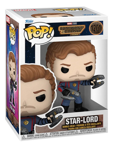 Funko Pop Marvel: Guardianes De La Galaxia 3 - Star Lord