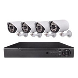 Kit Cctv 4 Cámaras De Seguridad Mas Dvr 1080p Full Hd