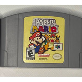 Paper Mario N64  Nintendo Juego Fisico Clasico De Aventura