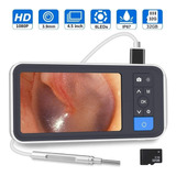 Otoscopio Digital 32gb 3,9 Mm Hd Oído Alcance Endoscopio