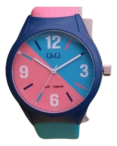 Reloj Q&q Mujer Deportivo Wr 10bar Variedad Colores