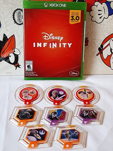 Juego Disney Infinity 3.0 De Xbox One Mas 8 Discos De Poder.