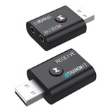 Adaptador Usb Bluetooth 5.0 Transmisor De Audio Receptor Min