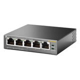 Switch 5 Puertos 10/100/1000 Mbps + 4 Poe 65 W / Tl-sg1005p