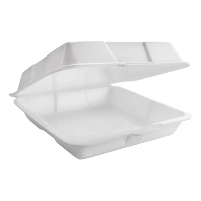 Contenedor Térmico Liso 8x8 Para Alimentos 100 Pz