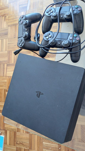 Playstation 4 Slim 500gb - 3 Mandos - Funciona Perfecto