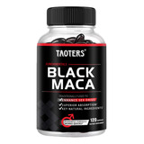 Raíz De Maca Negra, Suplemento Energético Para Hombres, 120